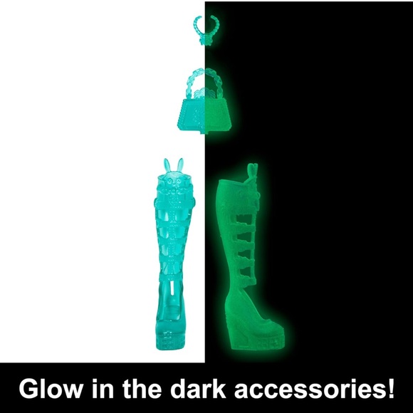 Monster High Neon Frights Skulltimate Secrets TWYLA Doll - Brand New - Picture 4 of 4